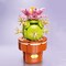 Plant Building Brick Kit - Potted Mini Cactus by Wizardi F07N11-9-3(113)